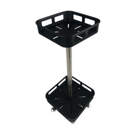 GOMINIMO 2 Tier Rotating Spice Rack Square Shape (Black) GO-RSR-100-FB Kings Warehouse 