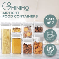 GOMINIMO Airtight Food Containers Set of 7 Home & Garden Kings Warehouse 