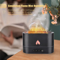 GOMINIMO Flame Humidifier Fire 250ml Black GO-AD-105-HGJ Kings Warehouse 