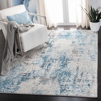 GOMINIMO Floor Mat Abstract Blue Grey 160*230cm Kings Warehouse 