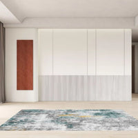 GOMINIMO Floor Mat Abstract Green Grey 160*230cm Kings Warehouse 