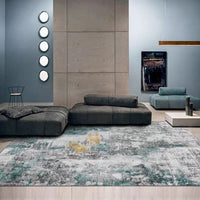 GOMINIMO Floor Mat Abstract Green Grey 160*230cm Kings Warehouse 