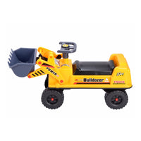 GOMINIMO Kids Ride On Bulldozer Digger Tractor Excavator Toy Car with Helmet GO-KEX-101-JBL Kings Warehouse 