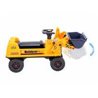 GOMINIMO Kids Ride On Bulldozer Digger Tractor Excavator Toy Car with Helmet GO-KEX-101-JBL Kings Warehouse 