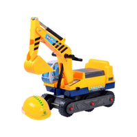 GOMINIMO Kids Ride On Sand Excavator Toy Car with Helmet GO-KEX-100-JBL Kings Warehouse 