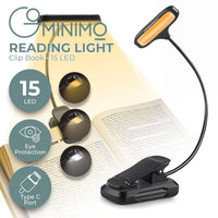 GOMINIMO LED Clip Book Light 15 LED Home & Garden Kings Warehouse 