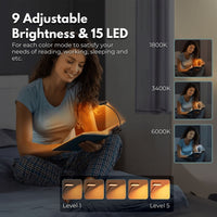 GOMINIMO LED Clip Book Light 15 LED Home & Garden Kings Warehouse 