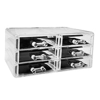 GOMINIMO Makeup Cosmetic Organizer With 12 Drawers (Clear) GO-MCO-100-CS Kings Warehouse 