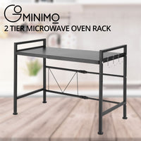 GOMINIMO Microwave Oven Rack 2 Tier