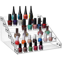 GOMINIMO Nail Polish Organizer 6 Layer Display Stand Holder (Transparent) GO-NPO-100-CS Kings Warehouse 