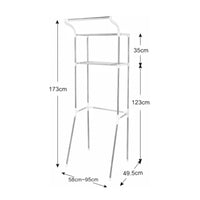 GOMINIMO Over Toilet Storage Shelf 2-Tiers GO-OTS-100-BYN Kings Warehouse 