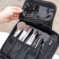 GOMINIMO Travel Makeup Bag with Adjustable Dividers (Black) GO-TMB-100-KB Kings Warehouse 