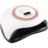 GOMINIMO UV LED Nail Lamp with 4 Timer Setting and 1 Mini Nail Lamp Included (White) GO-NL-100-LC Kings Warehouse 