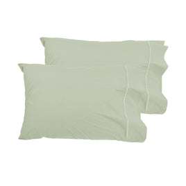 Grand Aterlier Pair of Queen Sized Pillowcases - Fennel Home & Garden Kings Warehouse 