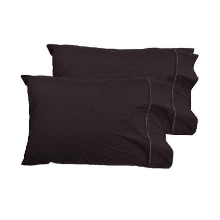 Grand Aterlier Pair of Queen Sized Pillowcases - Walnut Home & Garden Kings Warehouse 