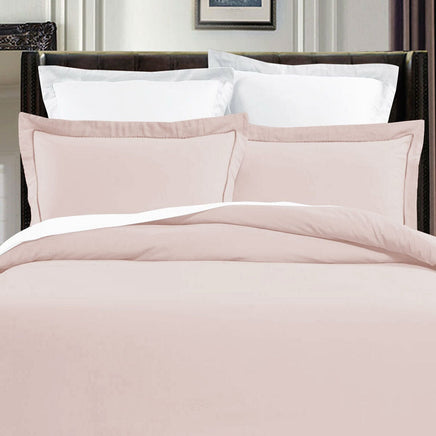 Grand Aterlier Pima Cotton Rose Dust Quilt Cover Set King Home & Garden Kings Warehouse 
