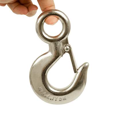Grappling Hook 1T Crane Scale Sliding Stainless Steel Lifting Rigging Accessories Kings Warehouse 