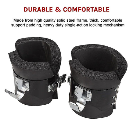 Gravity Inversion Boots for Back Therapy – Spine Decompression & Fitness Training Sports & Fitness Kings Warehouse 