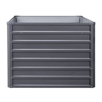 Green Fingers 2x Garden Bed 100x100x77cm Planter Box Raised Container Galvanised Home & Garden Kings Warehouse 