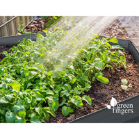 Green Fingers 2x Garden Bed 130x130x46cm Planter Box Raised Container Galvanised Home & Garden Kings Warehouse 