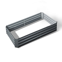 Green Fingers Garden Bed 150x90cm Planter Box Raised Container Galvanised Steel Home & Garden Kings Warehouse 