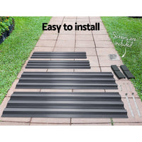Green Fingers Garden Bed 150x90cm Planter Box Raised Container Galvanised Steel Home & Garden Kings Warehouse 