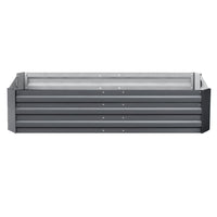 Green Fingers Garden Bed 150x90cm Planter Box Raised Container Galvanised Steel Home & Garden Kings Warehouse 