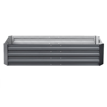 Green Fingers Garden Bed 150x90cm Planter Box Raised Container Galvanised Steel Home & Garden Kings Warehouse 