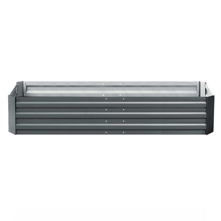 Green Fingers Garden Bed 180x90cm Planter Box Raised Container Galvanised Steel Home & Garden Kings Warehouse 