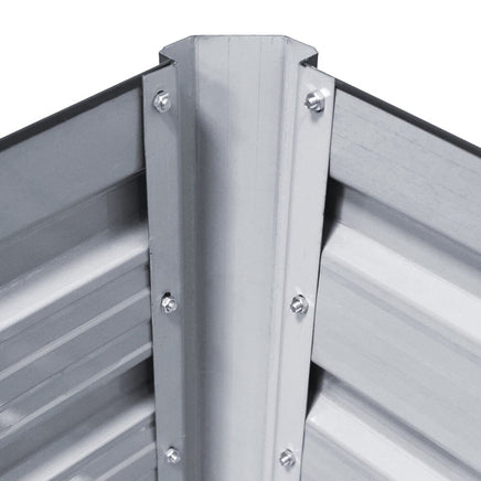 Green Fingers Garden Bed 240X80X45cm Planter Box Raised Container Galvanised Herb Home & Garden Kings Warehouse 