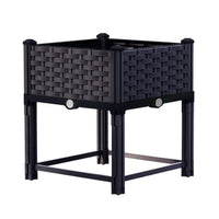 Green Fingers Garden Bed 40x40x23cm PP Planter Box Raised Container Growing Herb Home & Garden Kings Warehouse 