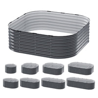 Green Fingers Garden Bed 9 In 1 Modular Planter Box Raised Container Galvanised Home & Garden Kings Warehouse 