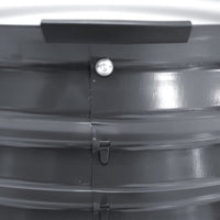 Green Fingers Garden Bed 90X45cm Round Latches Planter Box Raised Galvanised Herb Home & Garden Kings Warehouse 