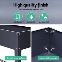 Green Fingers Garden Bed Elevated 100X40X80cm Planter Box Raised Container Herb Home & Garden Kings Warehouse 