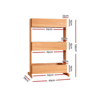 Green Fingers Garden Bed Elevated 69x39x106cm Wooden Planter Box Container Herb Health & Beauty Kings Warehouse 