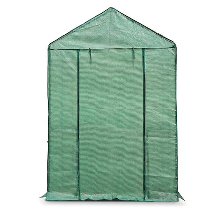 Green Fingers Greenhouse 1.2x1.9x1.9M Walk in Green House Tunnel Plant Garden Shed 4 Shelves Home & Garden Kings Warehouse 