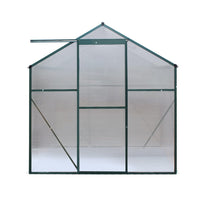 Green Fingers Greenhouse 2.52x1.9x1.83M Aluminium Polycarbonate Green House Garden Shed Home & Garden Kings Warehouse 