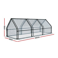 Green Fingers Greenhouse 2.7x0.9x0.9M Mini Green House Raised Garden Bed Planter Box Home & Garden Kings Warehouse 