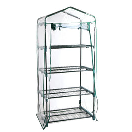 Green Fingers Greenhouse 4 Tiers Mini Green House Garden Bed Planter Box 1.6x0.7x0.5M Home & Garden Kings Warehouse 