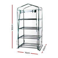 Green Fingers Greenhouse 4 Tiers Mini Green House Garden Bed Planter Box 1.6x0.7x0.5M Home & Garden Kings Warehouse 