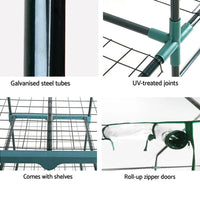Green Fingers Greenhouse 4 Tiers Mini Green House Garden Bed Planter Box 1.6x0.7x0.5M Home & Garden Kings Warehouse 