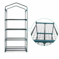 Green Fingers Greenhouse 4 Tiers Mini Green House Garden Bed Planter Box 1.6x0.7x0.5M Home & Garden Kings Warehouse 