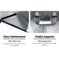 Green Fingers Grow Tent Kits Hydroponics Kit Indoor Grow System 142X100X180CM Home & Garden Kings Warehouse 