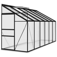 Greenhouse Anthracite Aluminium 7.77 m³ Kings Warehouse 