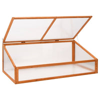 Greenhouse Orange 110x58.5x39 cm Fir Wood Kings Warehouse 