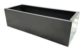 Grey Metal Planter Small Home & Garden Kings Warehouse 