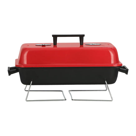Grillz Charcoal BBQ Portable Grill Camping Barbecue Outdoor Cooking Smoker Kings Warehouse 