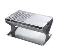 Grillz Fire Pit BBQ Grill Steel Home & Garden Kings Warehouse 