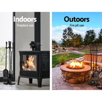 Grillz Fire Pit Tool Set 5 PCS Home & Garden Kings Warehouse 