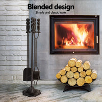 Grillz Fire Pit Tool Set 5 PCS Home & Garden Kings Warehouse 